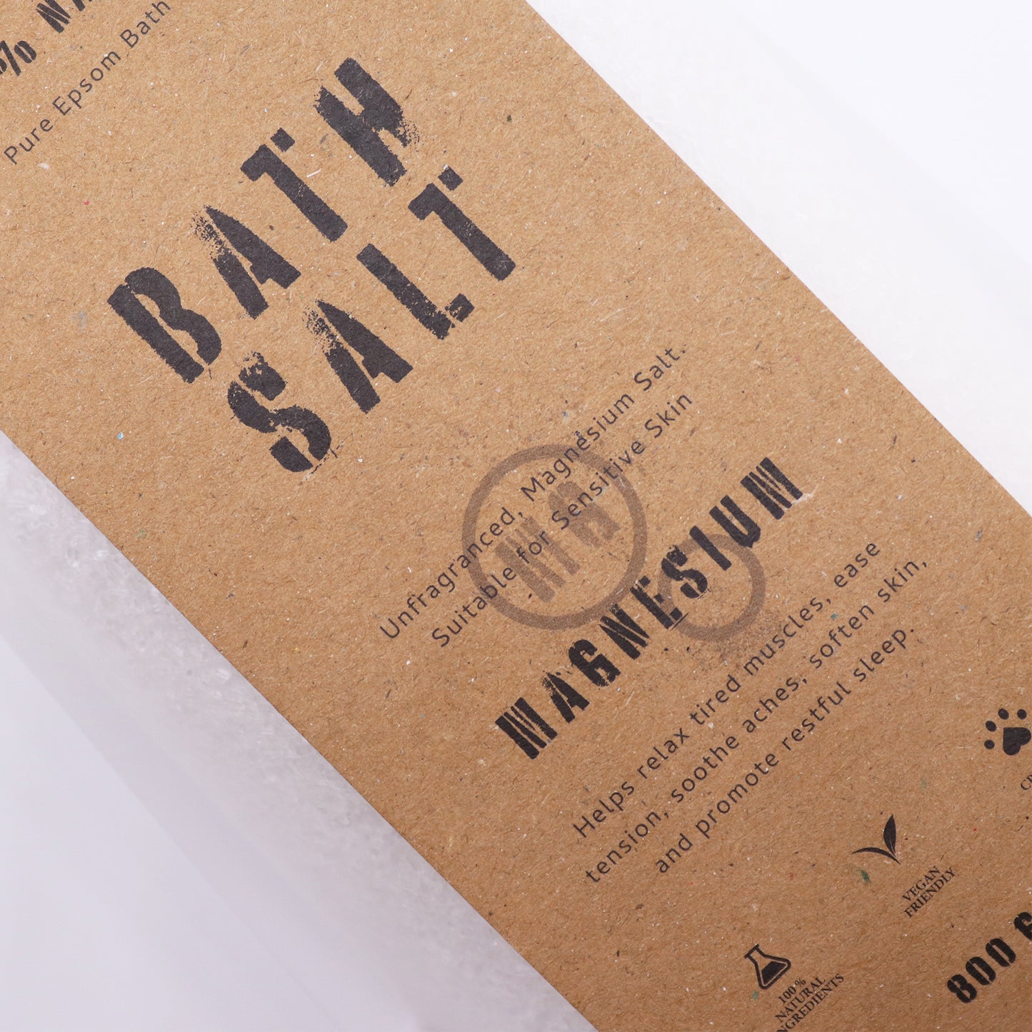 Greenman Rituals Magnesium Epsom Badzout – Pure Ontspanning uit de Natuur