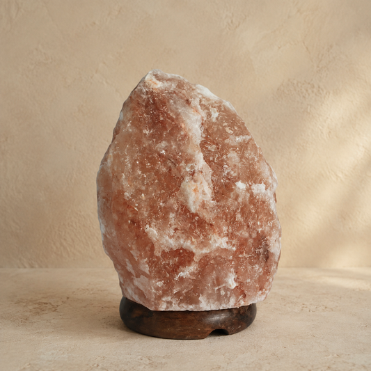 Natuurlijke Himalaya Zoutlamp Warm Roze – 1,5–2 kg