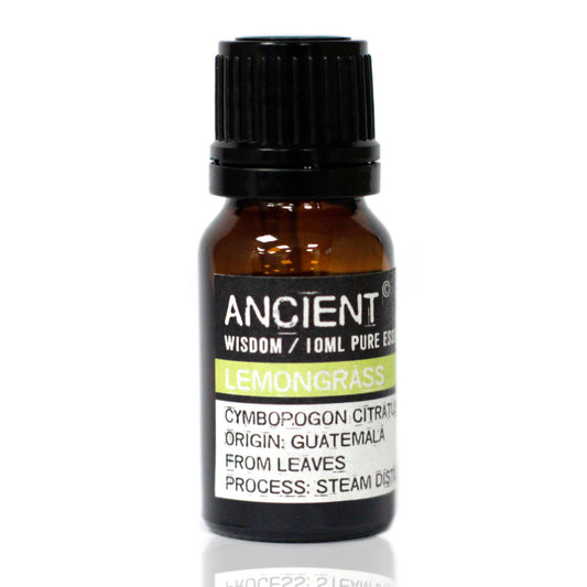 Lemongrass Essentiële Olie 10ml - Frisse Energie & Zuivere Helderheid